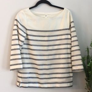 Gap sequin detail stripe top
